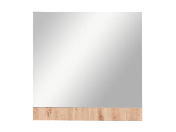 FARNERO Garderobenspiegel, Material Spanplatte, Artisan eichefarbig