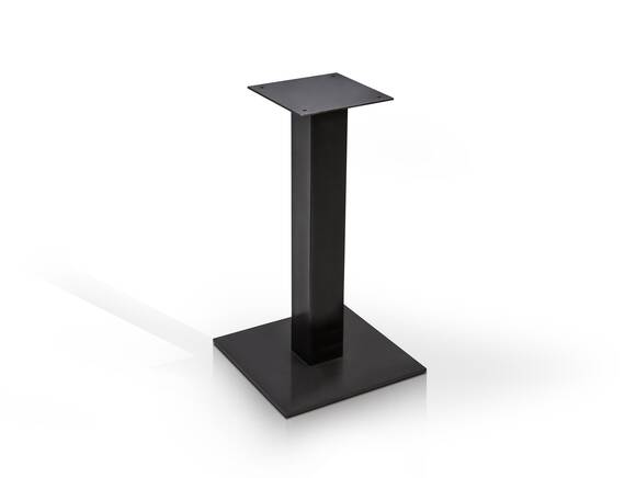 Tischgestell für GASTRO Bistrotisch, Material Stahl, schwarz
