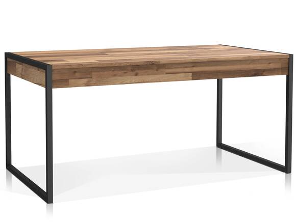 HANIKA Esstisch 166x90 cm, Material Dekorspanplatte, eichefarbig