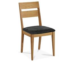 HILKO Polsterstuhl, Material Massivholz, Eiche