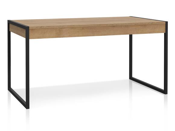 HAVANO Esstisch 166x90 cm, Material Dekorspanplatte, Riviera Eichefarbig