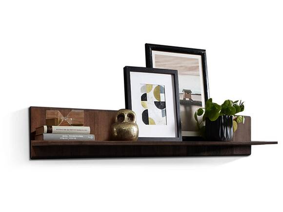 JAKARTA Wandboard, Material Massivholz, Kernbuche Tabak geölt