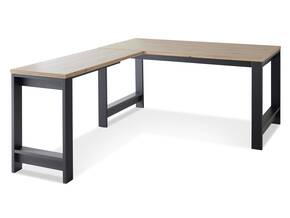 JADY Eckschreibtisch / Winkelkombination, Material MDF/Dekorspanplatte