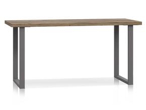 ICEY Schreibtisch, Material Dekorspanplatte, Flagstaff Eichefarbig