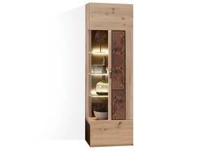 MANCHEGO Hängevitrine, Material MDF, Artisan eichefarbig