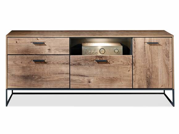 MILTON Sideboard I, Material MDF, eichefarbig