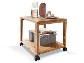 MARITA Rollwagen klein, Material Massivholz, Wildeiche geölt