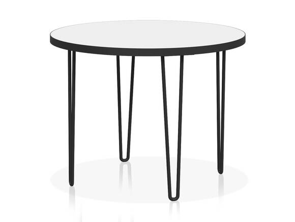 NANNUK Couchtisch, Material Spanplatte, weiss