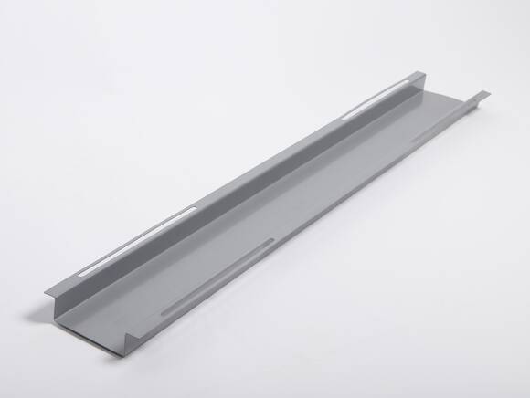 OFFICE ONE Kabelhalterung cable management grau für Schreibtischgestell