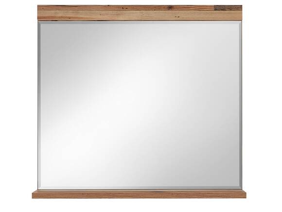 PASADENA Garderobenspiegel / Wandspiegel / Spiegel, 80x75 cm, Material Dekorspanplatte, Alpine Lodge Nachbildung