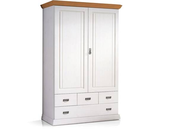 ROMAN Wäscheschrank B120, Material Massivholz, Kiefer