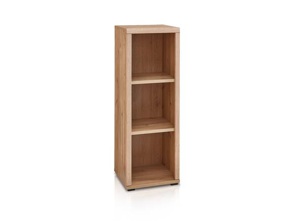 SAN MARINO Büroregal klein, Material Spanplatte, Artisan eichefarbig