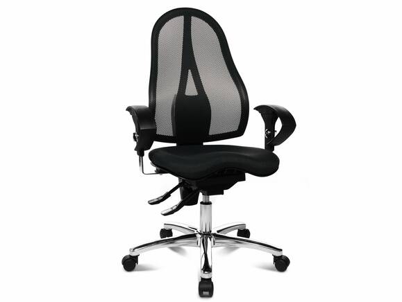 SITNESS 15 Drehstuhl Body-Balance-Tec, Material Stoff/Stahl, schwarz