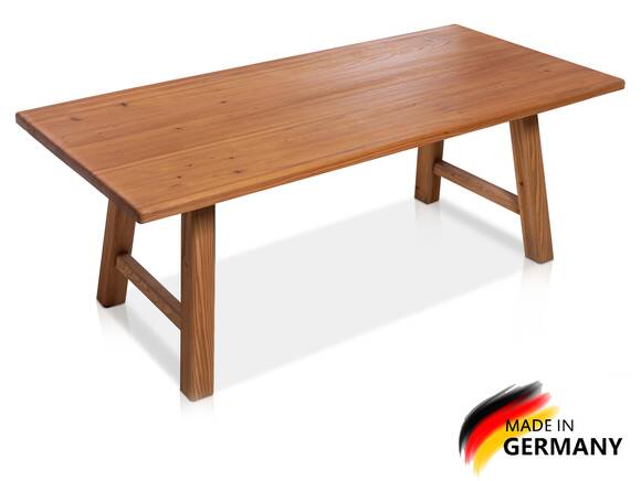 STARNBERG, Esstisch, Material Massivholz, Lärche gedämpft