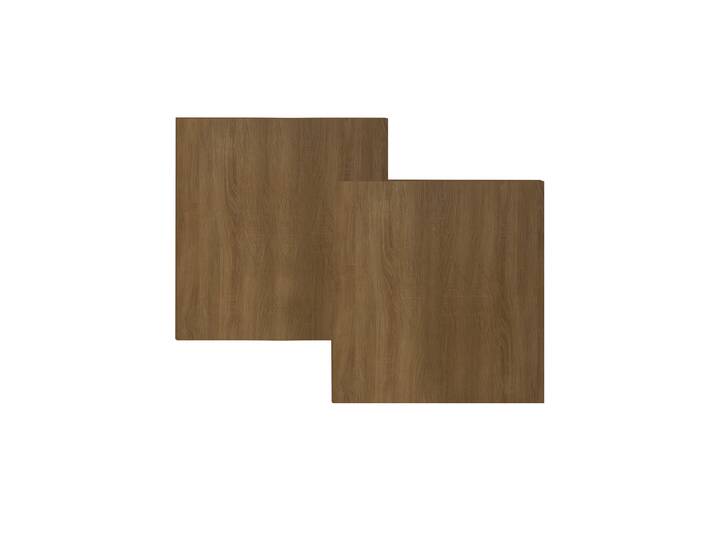 VALESCA 2er Set Fachböden B91cm, Material Dekorspanplatte, Chalet-Eiche Nachbildung