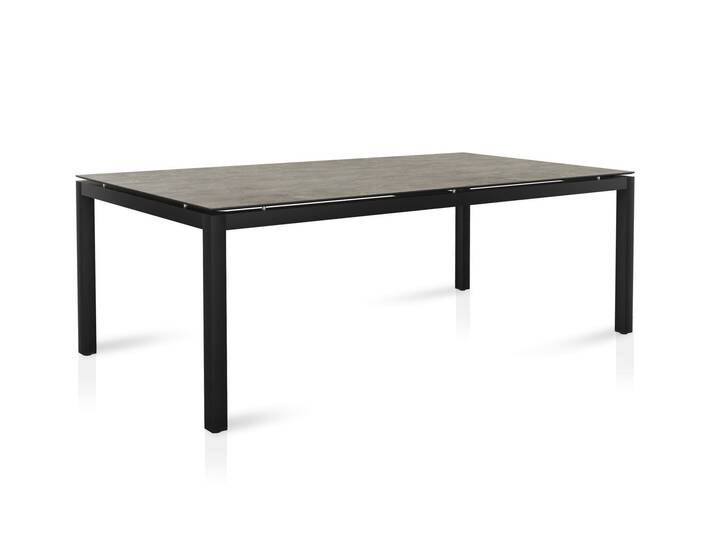 SILVERSTAR 2.0 Gartentisch 200x100 cm Alu. anthrazit/Slate s