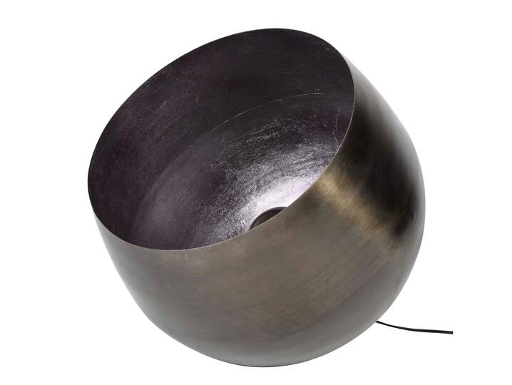 TILA Tischleuchte XL, Metall Nickel schwarz