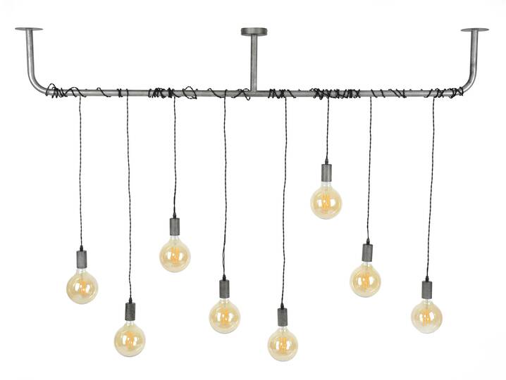 MORANO Hängelampe, Material Metall, Altsilber Finish