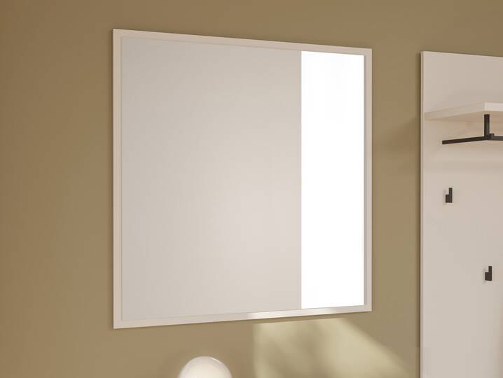 ADIAGO II Spiegel 74x76 cm, Material Spanplatte, sand 