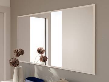 ADIAGO II Spiegel 143x76 cm, Material Spanplatte, sand 