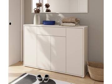 ADIAGO II Schuhschrank III, Material Spanplatte, sand 