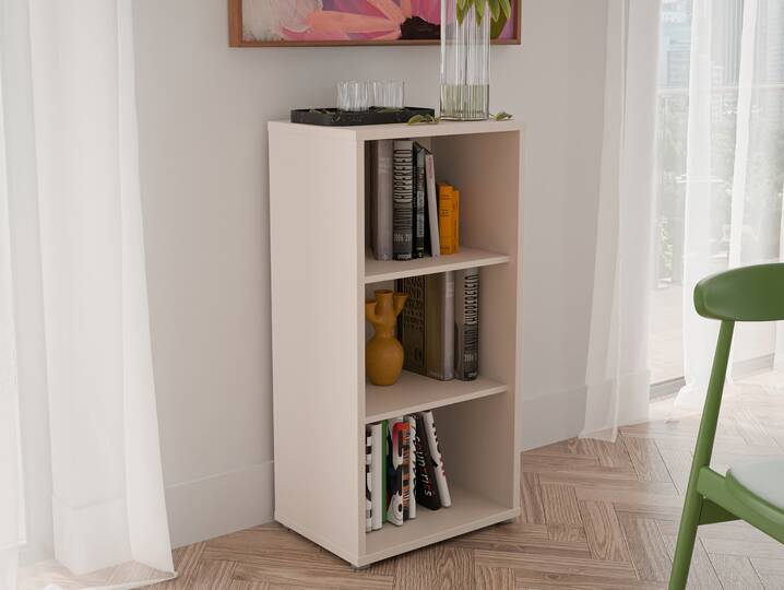 ADIAGO OFFICE Büroregal klein, Material Dekorspanplatte, sand 