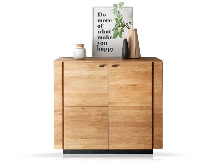 NATANO Sideboard I, Material Massivholz, Wildeiche geölt