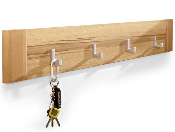 NESTOR PLUS Garderobenpaneel, Material Dekorspanplatte, Kernbuche