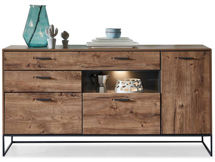 MILTON Sideboard II, Material MDF, eichefarbig
