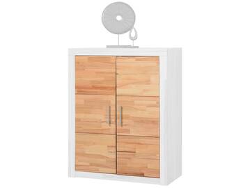 OFFICE FOUR Doppeltüren für Aktenschrank klein, Kernbuche massiv