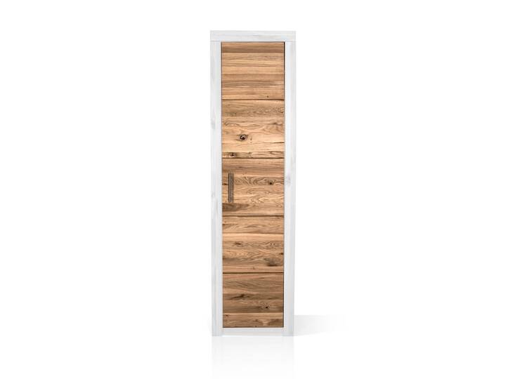 OFFICE FOUR Einzeltür für Aktenschrank schmal, Wildeiche massiv