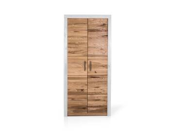 OFFICE FOUR Doppeltüren für Aktenschrank, Wildeiche massiv
