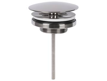 Ablaufventil für Waschbecken ohne Überlauf, 1/4", Material Messing 