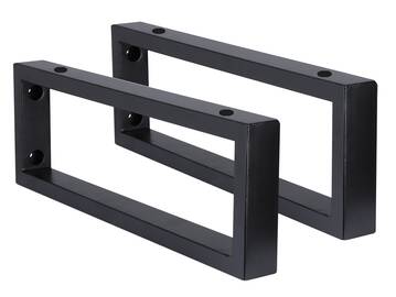 Waschtischhalterung rechteckig, Material Metall 