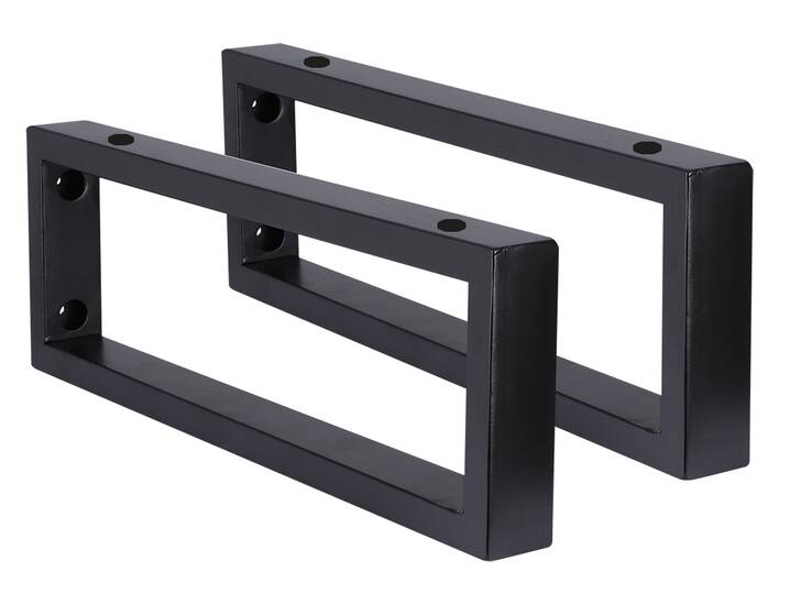 Waschtischhalterung rechteckig, Material Metall 