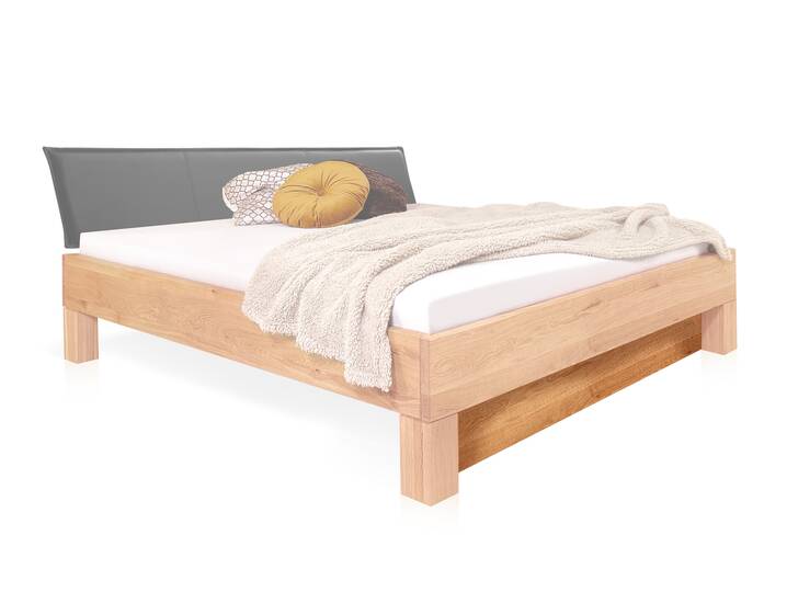 DAKONA Blende zum 4-Fuß-Bett, Material Massivholz Buche unbehandelt | Standardhöhe