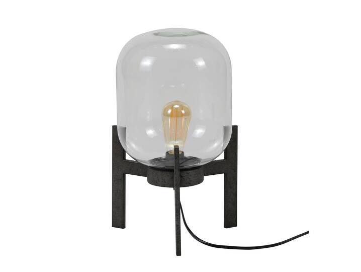 MAREEN Tischlampe mit Glaskörper