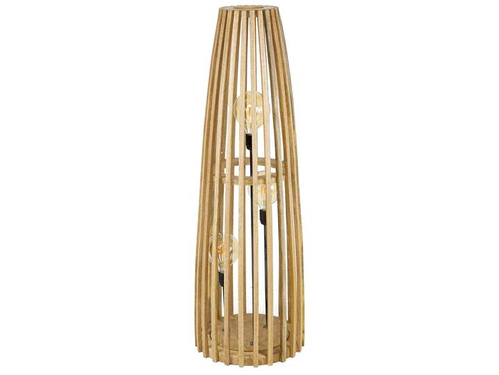 ARLENA Stehlampe, 3-flammig, Massivholz Mango