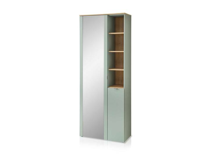 BAJA Garderobenschrank, Material MDF, schilf/Artisan Eiche Nachbildung