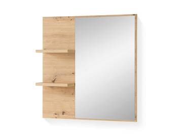 BAJA Spiegel mit Ablageböden, Material MDF, Artisan Eiche Nachb.