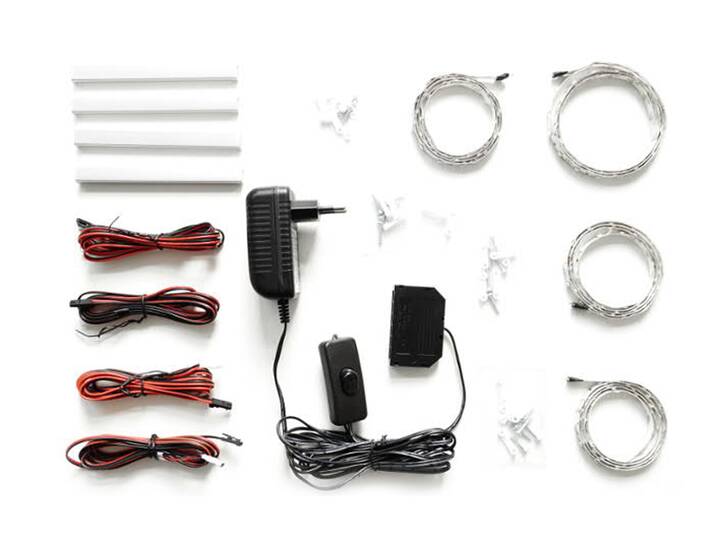 4er Set LED Band Beleuchtung ca. 60 cm 