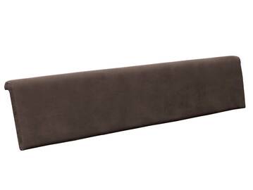 BERGAMO Rückenpolster, Bezug Mikrofaser 130 cm | braun