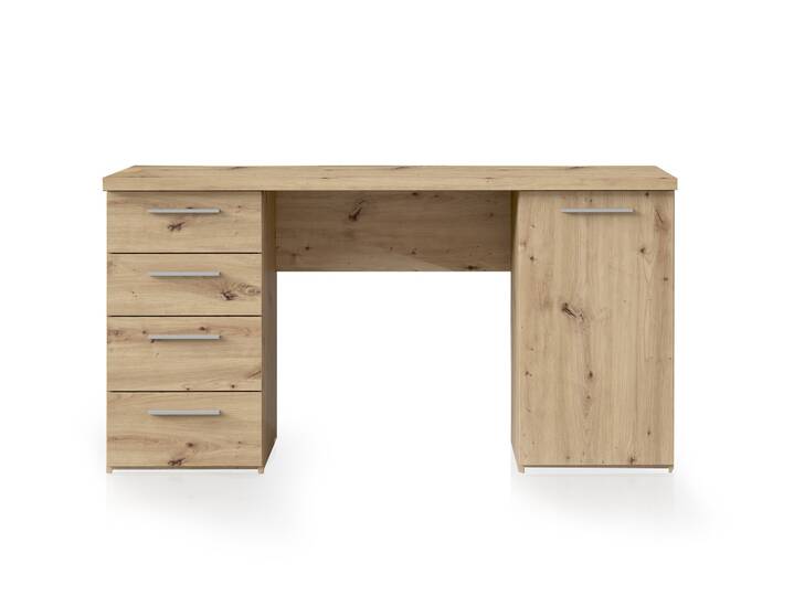 CALLANDO Schreibtisch, Material Dekorspanplatte, Artisan Eiche Nachbildung