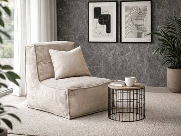 COZY Sitzsack, Material Cord 