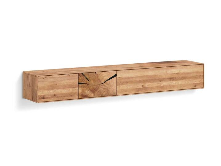SARRAGOSSA TV-Board II, Material Massivholz, Wildeiche geölt
