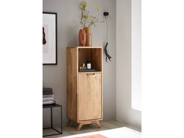 LEONARD Midi-Schrank II, Material Massivholz, Wildeiche geölt 