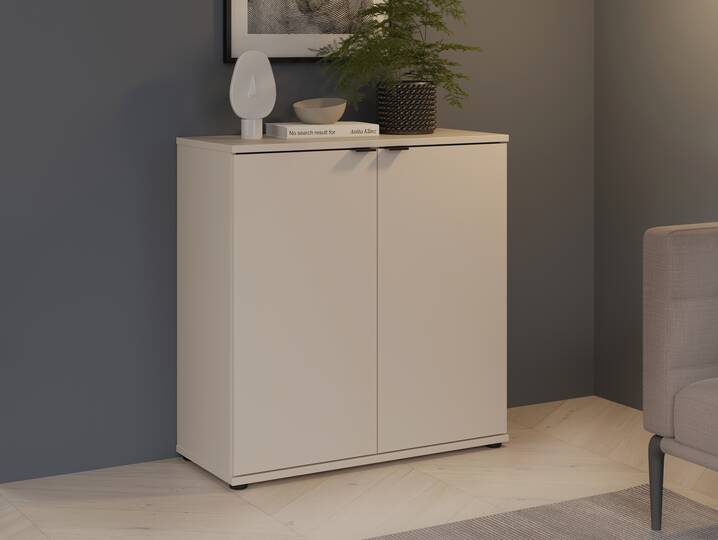 GINNY Kommode I, Material Spanplatte Sand