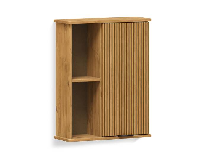 BOGOTA Badezimmer Hängeschrank, Material Massivholz, Kiefer eichefarbig 