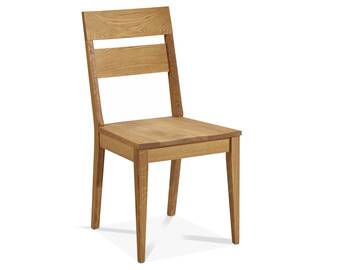 HILKO Esstischstuhl, Material Massivholz, Eiche unbehandelt