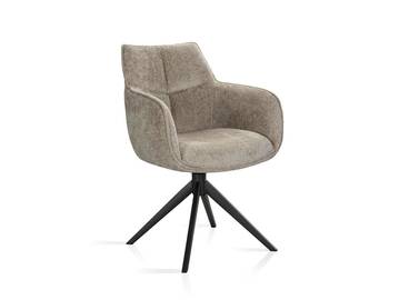 LONDON Schalenstuhl, Material Strukturstoff Beige | 1 Stück
